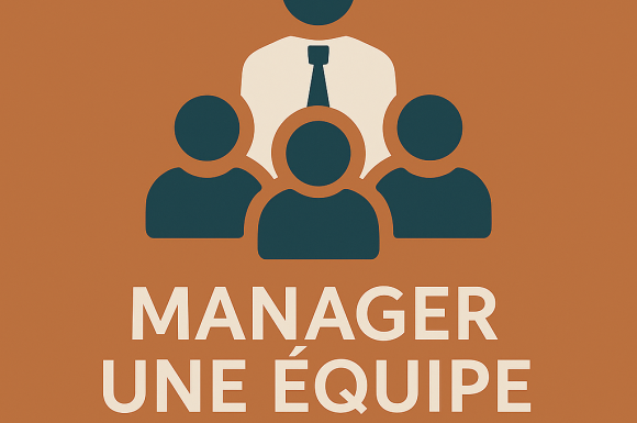 manager échangeant avec son équipe dans un cadre bienveillant – formation en ligne ECOLIEN CONNECT sur le management sans stress